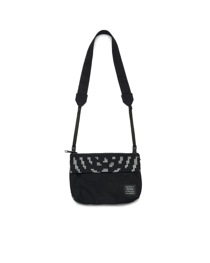 Чанта през рамо Carhartt WIP Tresor x Way Of The Light Strap Bag Черно | I032785.1X9XX