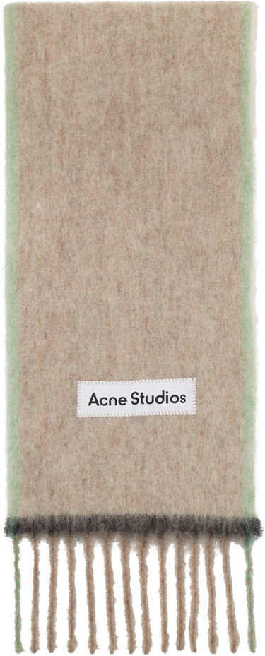 Облекло Acne Studios Pink Fringe Scarf Бургунди | CA0290-, 3