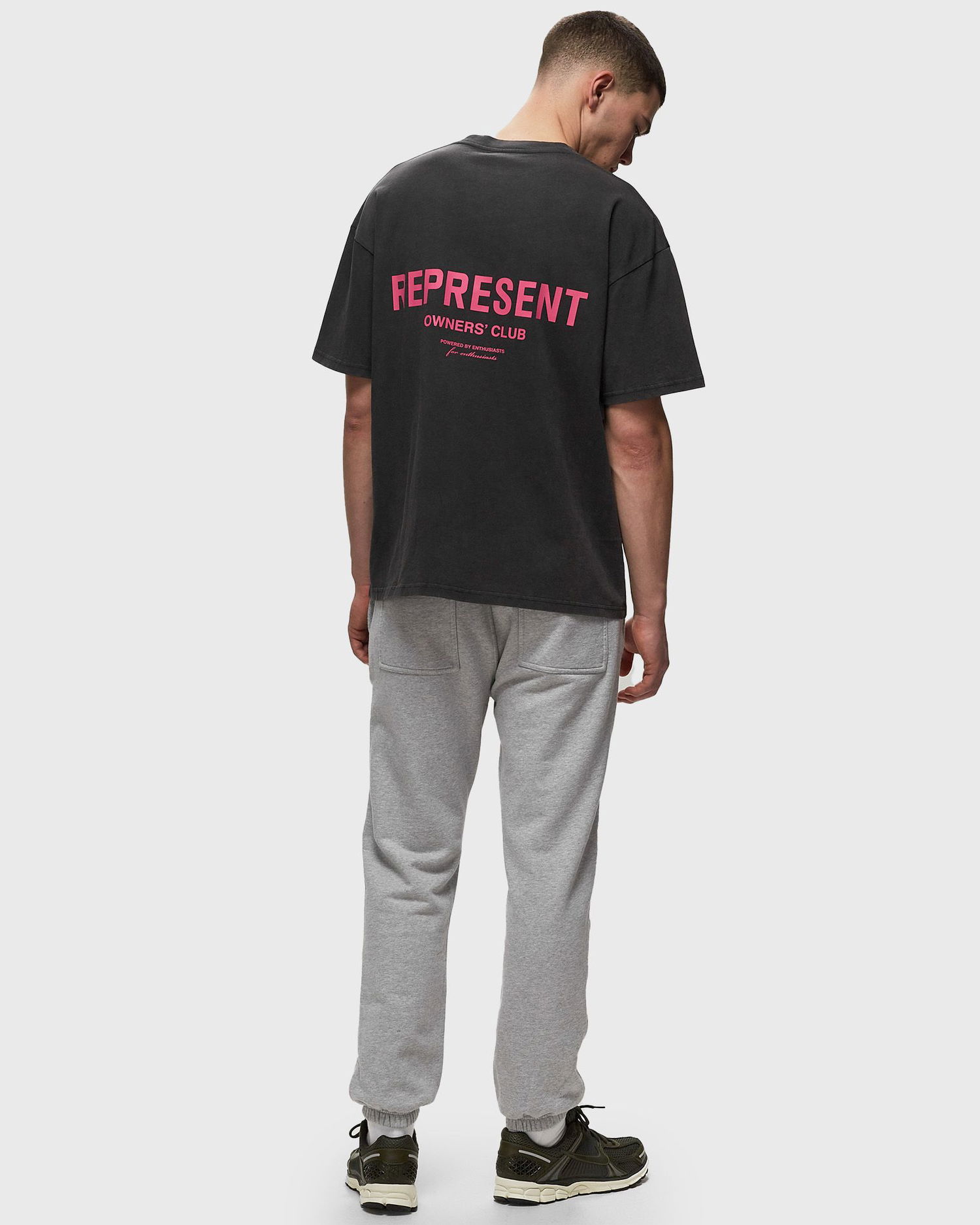 Тениска Represent Clo Represent Owners Club T-Shirt Vintage Pink Черно | MT4007-455, 1