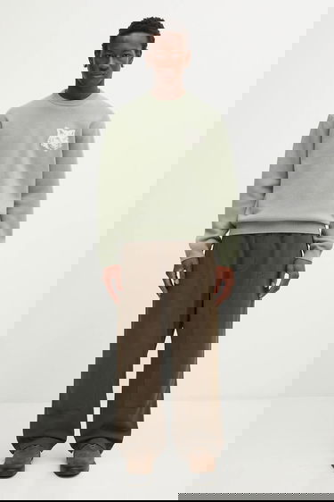 Панталони Carhartt WIP Crawton Wide-Leg Cotton Pants with Patch Pockets Кафяво | I035657.63GD, 4