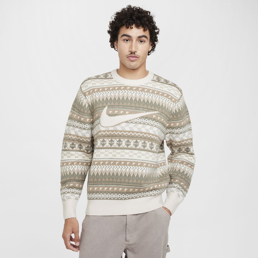 Пуловер Nike Fair Isle Sweater Кафяво | FZ0125-105