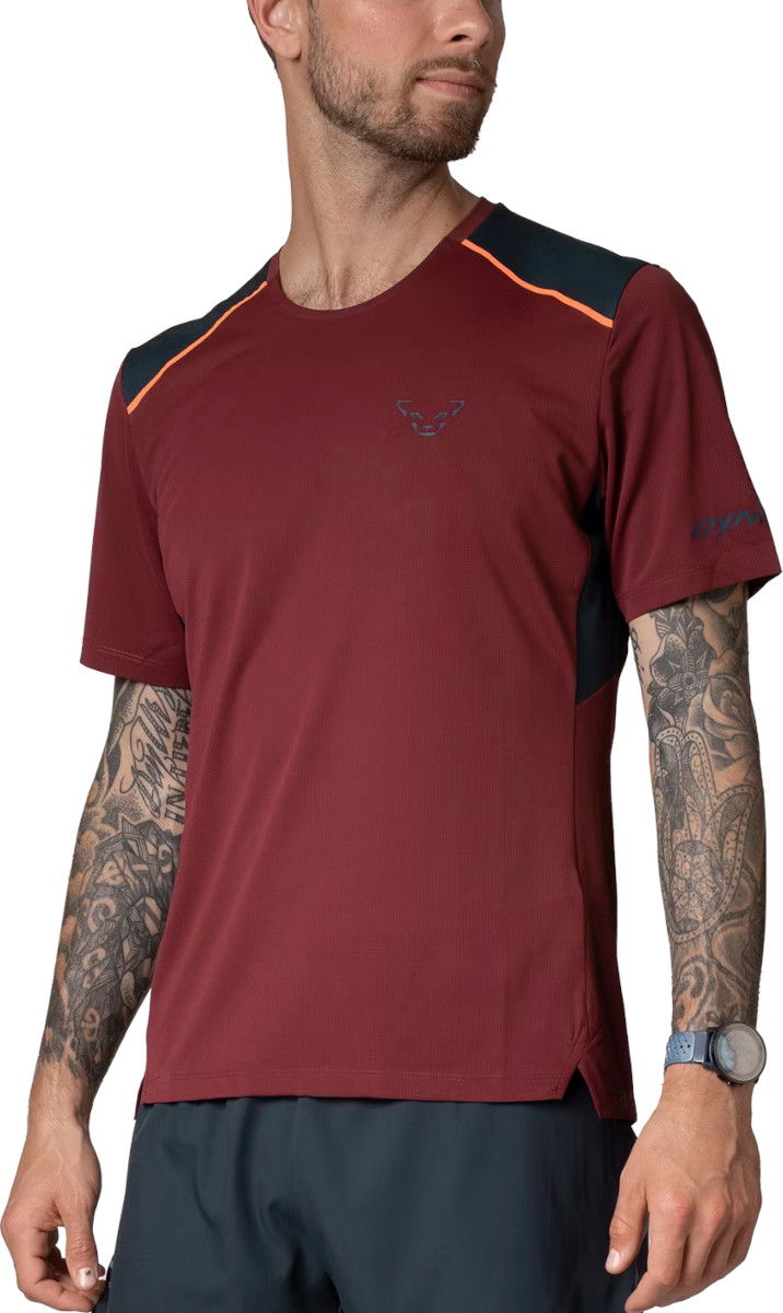 Тениска Dynafit SKY T-Shirt Short Sleeve Червено | 08-0000071649-6561, 0