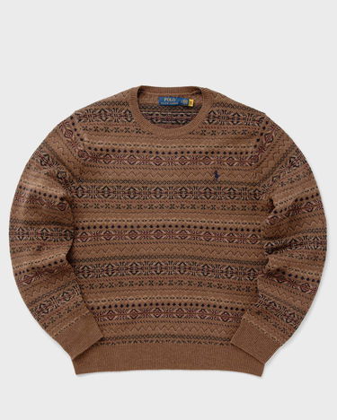 Пуловер Polo by Ralph Lauren Polo Ralph Lauren LONG SLEEVE-PULLOVER men Кафяво | 710948862001, 0