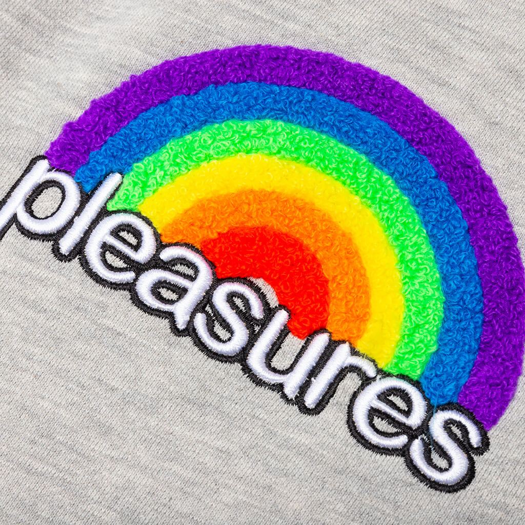Спортни панталони Pleasures Good Time Sweatpants Heather Бежово | P21SU013-GREY, 1