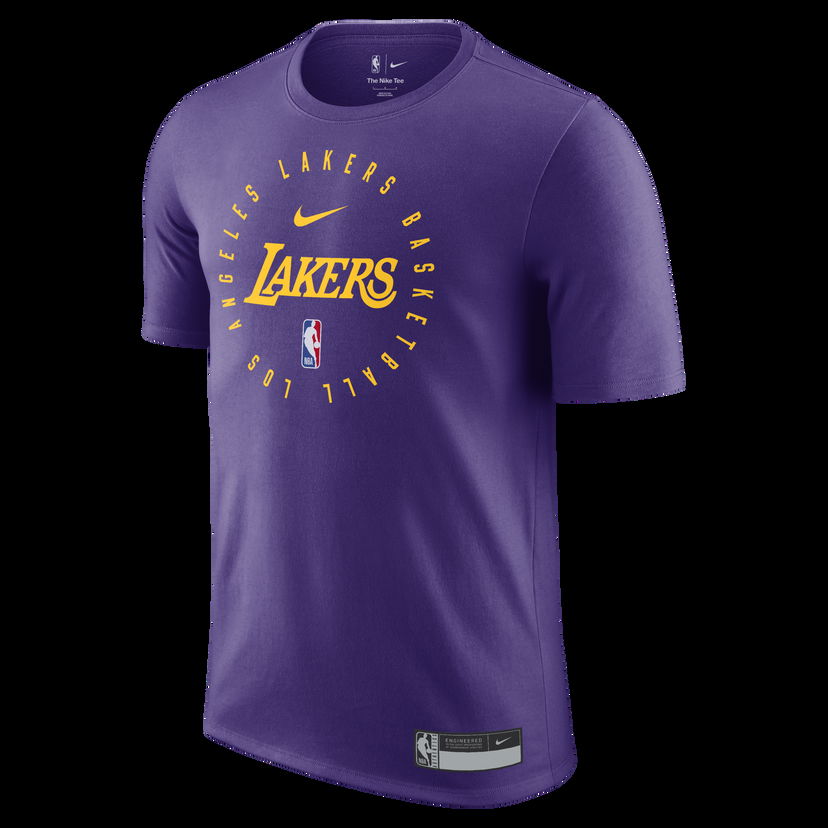 Тениска Nike NBA Dri-FIT Los Angeles Lakers Tee Лилаво | HF0673-504