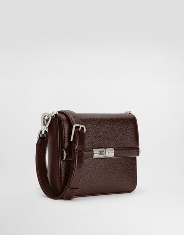 Чанта през рамо Dolce & Gabbana Dolce & Gabbana Deerskin Crossbody Bag Кафяво | BM2445A803480308, 2