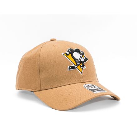 Шапка с козирка '47 Brand NHL Pittsburgh Penguins Snapback '47 MVP Camel Бежово | H-MVPSP15WBP-QL, 0