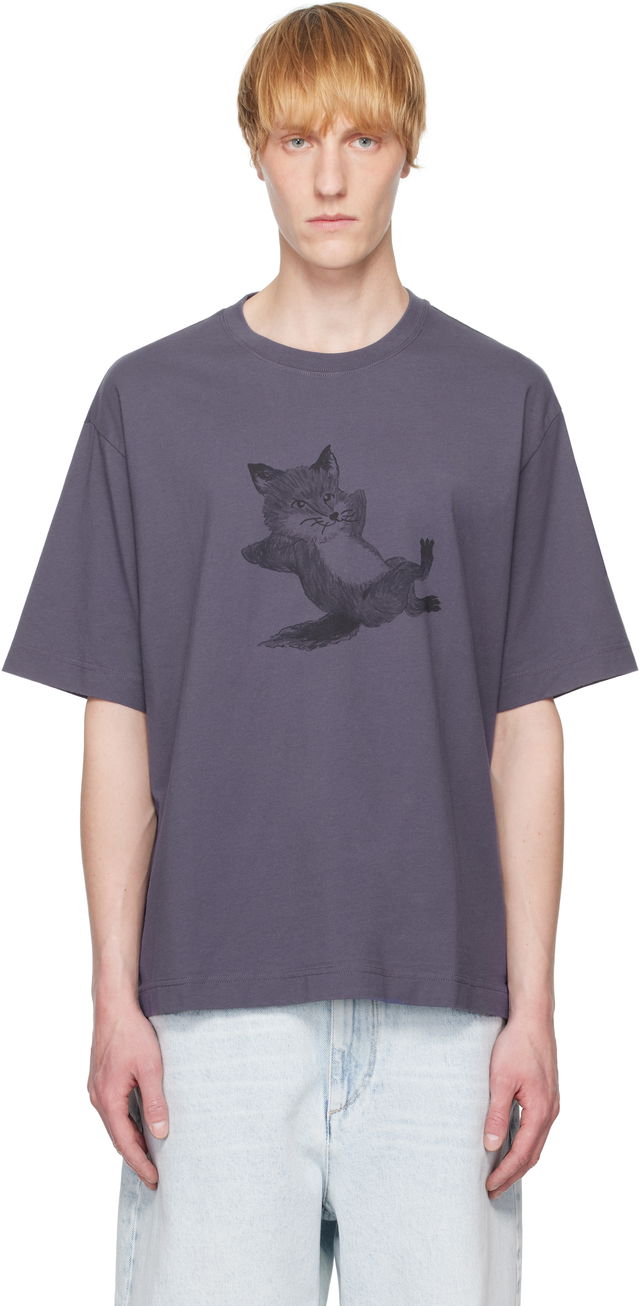 Maison Kitsuné Chillax Fox Oversize T-Shirt