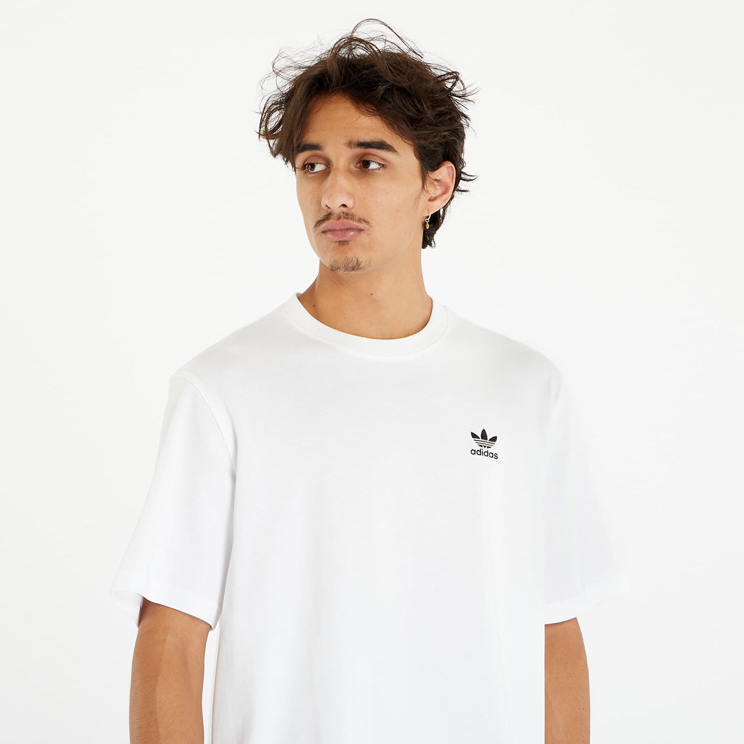 Тениска adidas Originals Adicolor Classics Back+Front Trefoil Boxy Tee Бяло | IM4513, 1