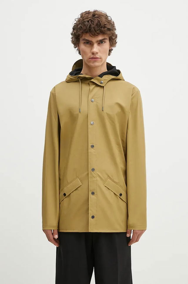 Hooded Rain Parka Jacket W3