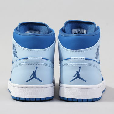 Кецове и обувки Jordan Air Jordan 1 Retro Mid "Ice Blue" Синьо | 554724-400, 3