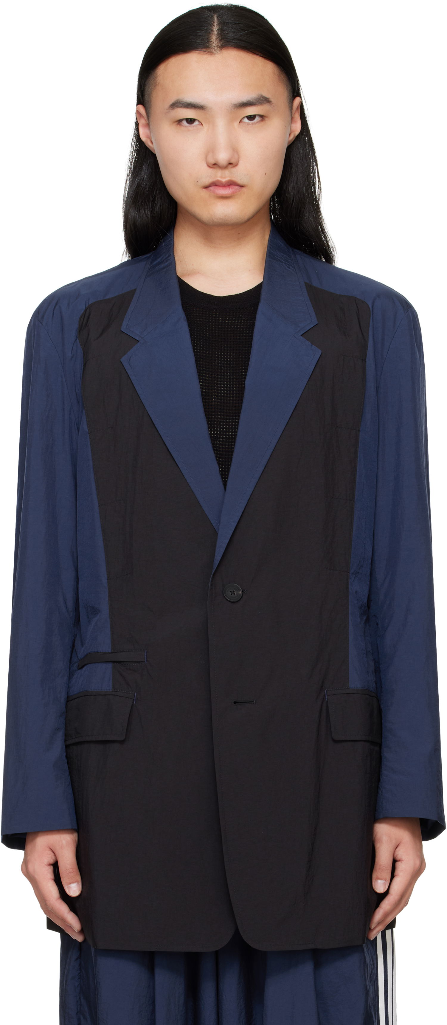 Яке Y-3 Y-3 Nylon Blazer Тъмно синьо | JM1316, 0