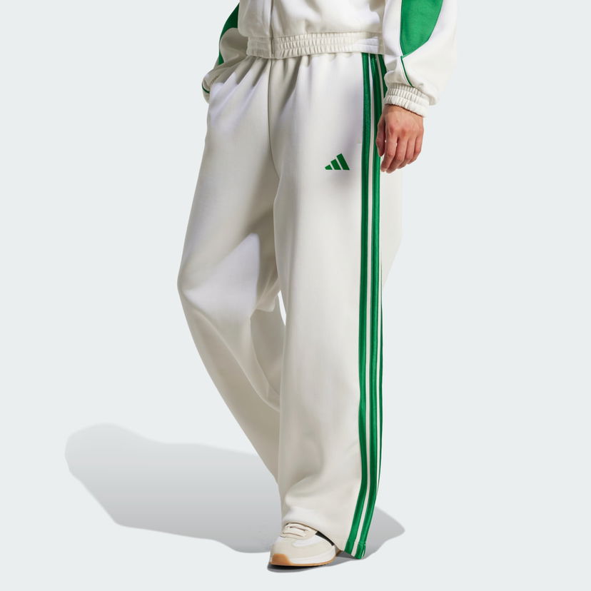 Спортни панталони adidas Performance Stadium 3-Stripes Track Pants Бяло | JW0533