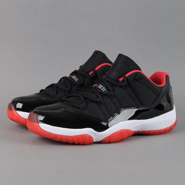 Кецове и обувки Jordan Air Jordan 11 Retro Low "Bred" Черно | 528895-012, 1
