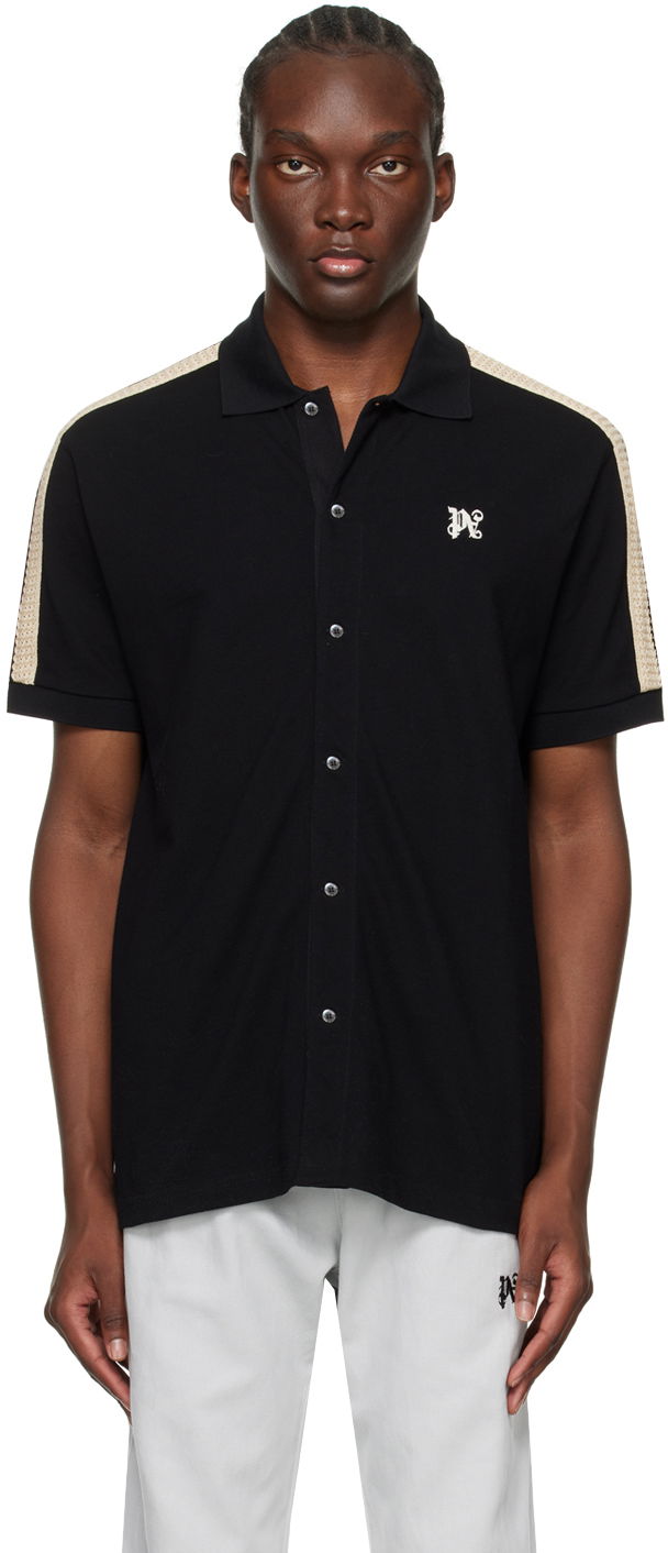 Monogram Track Polo Tee