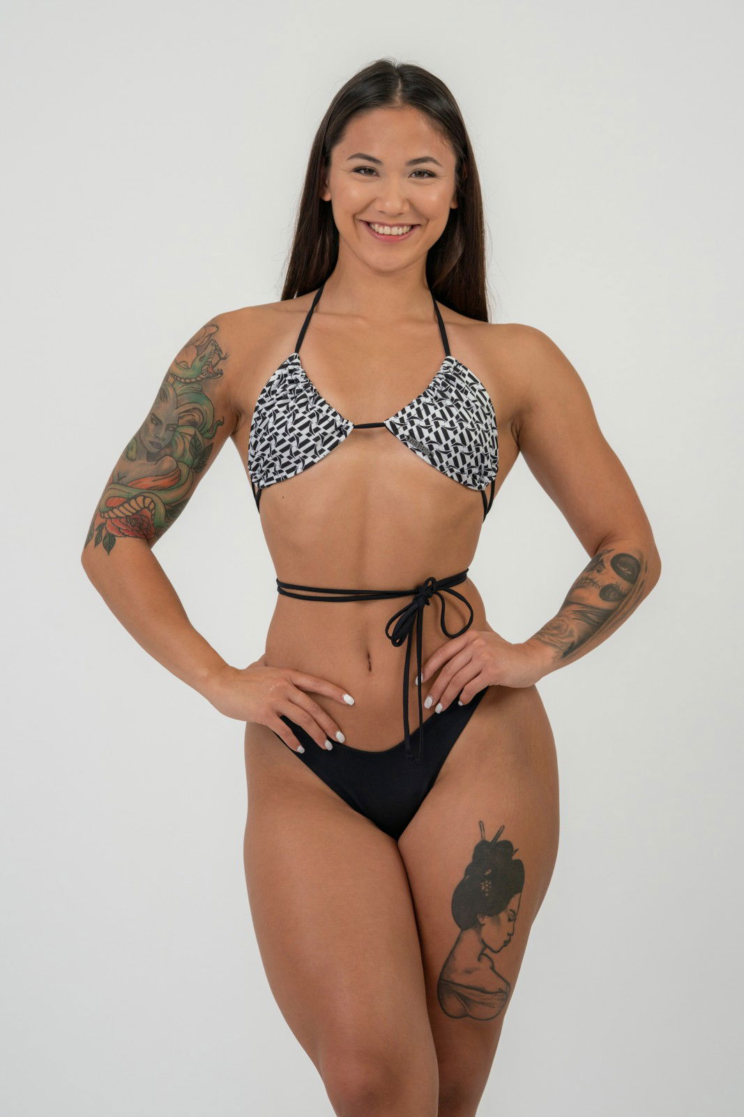 Бански NEBBIA VITORIA Bikini Bottom Черно | 743-BLACK, 1
