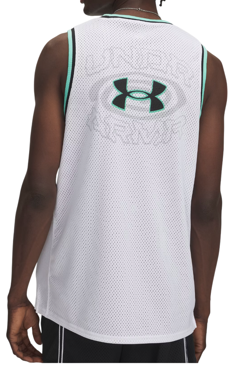 Потник Under Armour Under Armour Zone Pro Mesh Graphic Tank Бяло | 6000370-100, 1