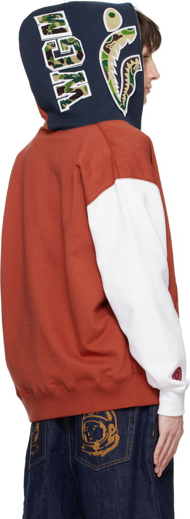 Суитчър BAPE A Bathing Ape Shark Full Zip Hoodie Оранжево
 | 001ZPK701303M, 2