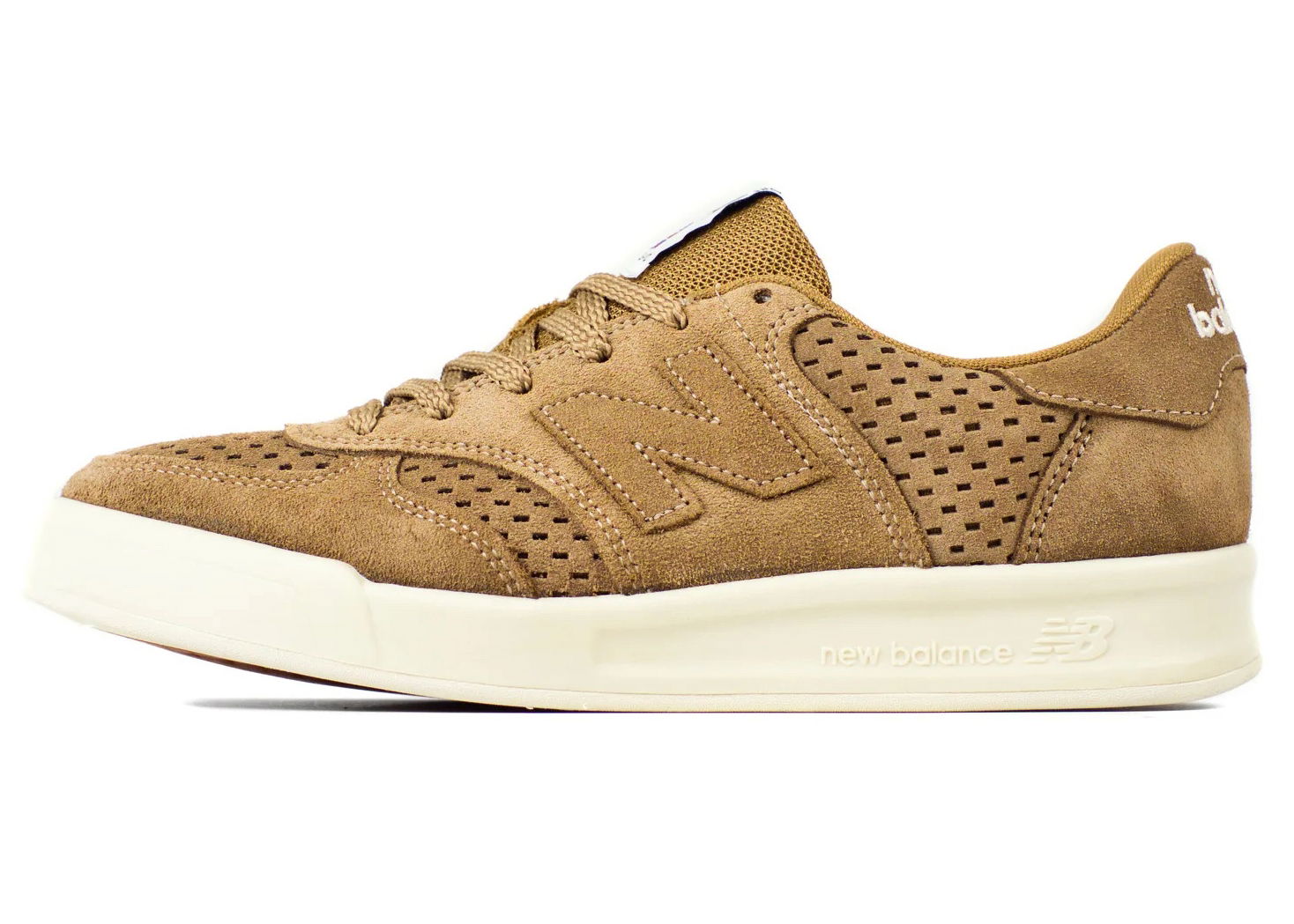Кецове и обувки New Balance 300 Court MiUK Brown Oatmeal Бежово | CT300SLB, 0