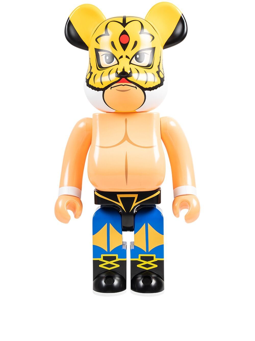 Колекционерско Medicom Toy First Generation "Tiger Mask" Be@rbrick 1000% figure - Yellow Многоцветен | MEDI015420141697, 0