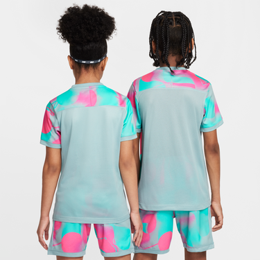 Къси панталони Nike Academy+ Dri-FIT Short Sleeve Soccer Top Тюркоазено | HJ3723-646, 1