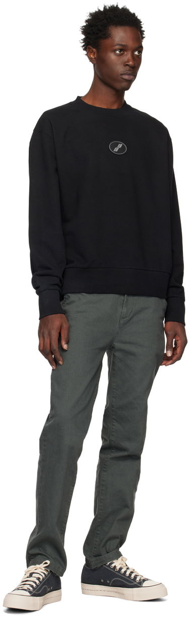 Пуловер We11done We11done Symbol Wappen Sweatshirt Черно | WD-TS3-22-719-U-BK, 3