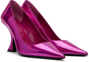 Кецове и обувки BY FAR Exclusive Viva Sculptural Heel Pumps Розово | 23PFVIVFCHIRL, 3