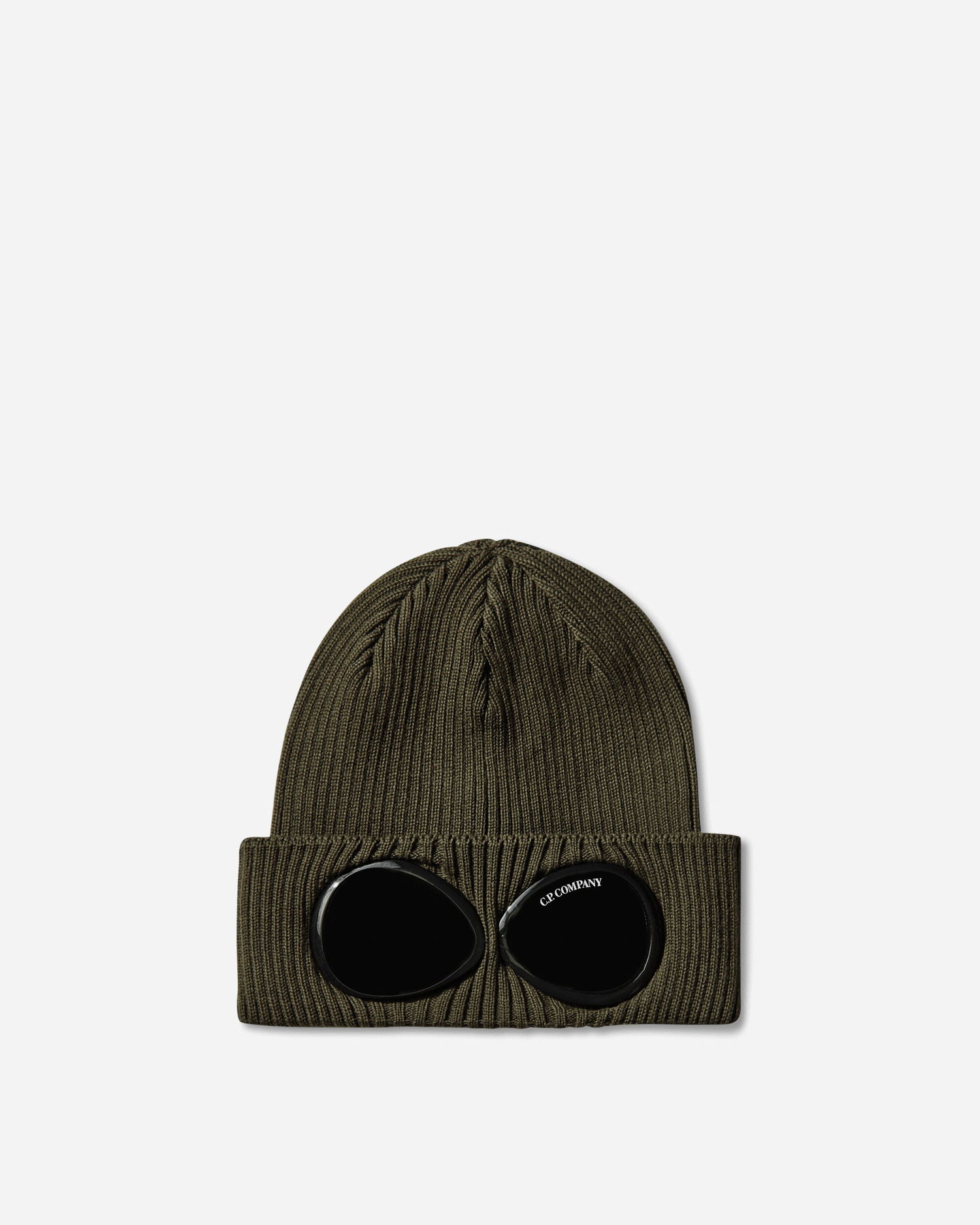 Шапка C.P. Company Cotton Goggle Beanie Зелено | RSCMAC747A-000727A 683, 0