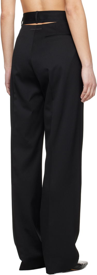 Панталони Maison Margiela MM6 Maison Margiela Tailoring Wool Blend Trousers Черно | S62KB0224 S47848, 2