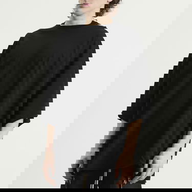 Тениска Rick Owens Tommy T Oversized Crewneck T-Shirt Черно | RU01F2283-JA-09, 2