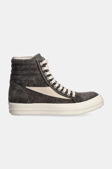Кецове и обувки Rick Owens Vintage High Sneaks Сиво | DS02D2810.MOLVS, 1