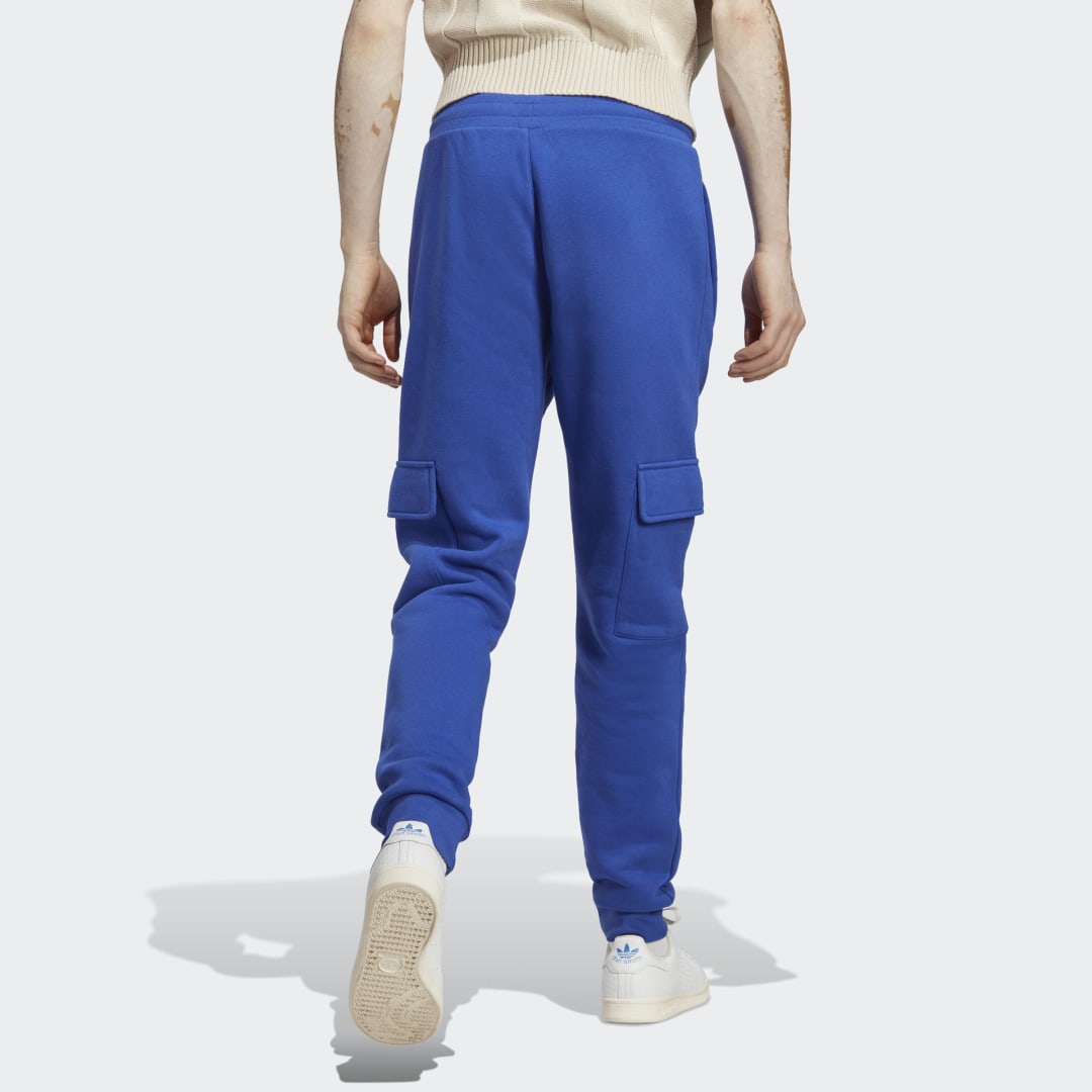 Спортни панталони adidas Originals Sweatpants Trefoil Essentials Cargo Тъмно синьо | IA4781, 1