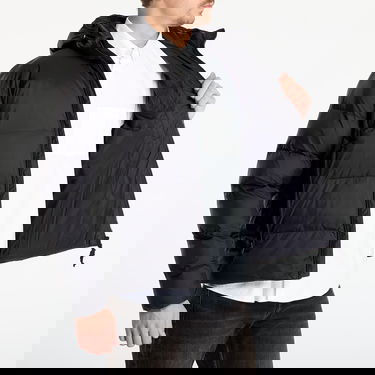 Пухо яке Emporio Armani Hooded Puffer Mountain Polar Jacket Big Logo Черно | 7M000694AF15956UC001, 3