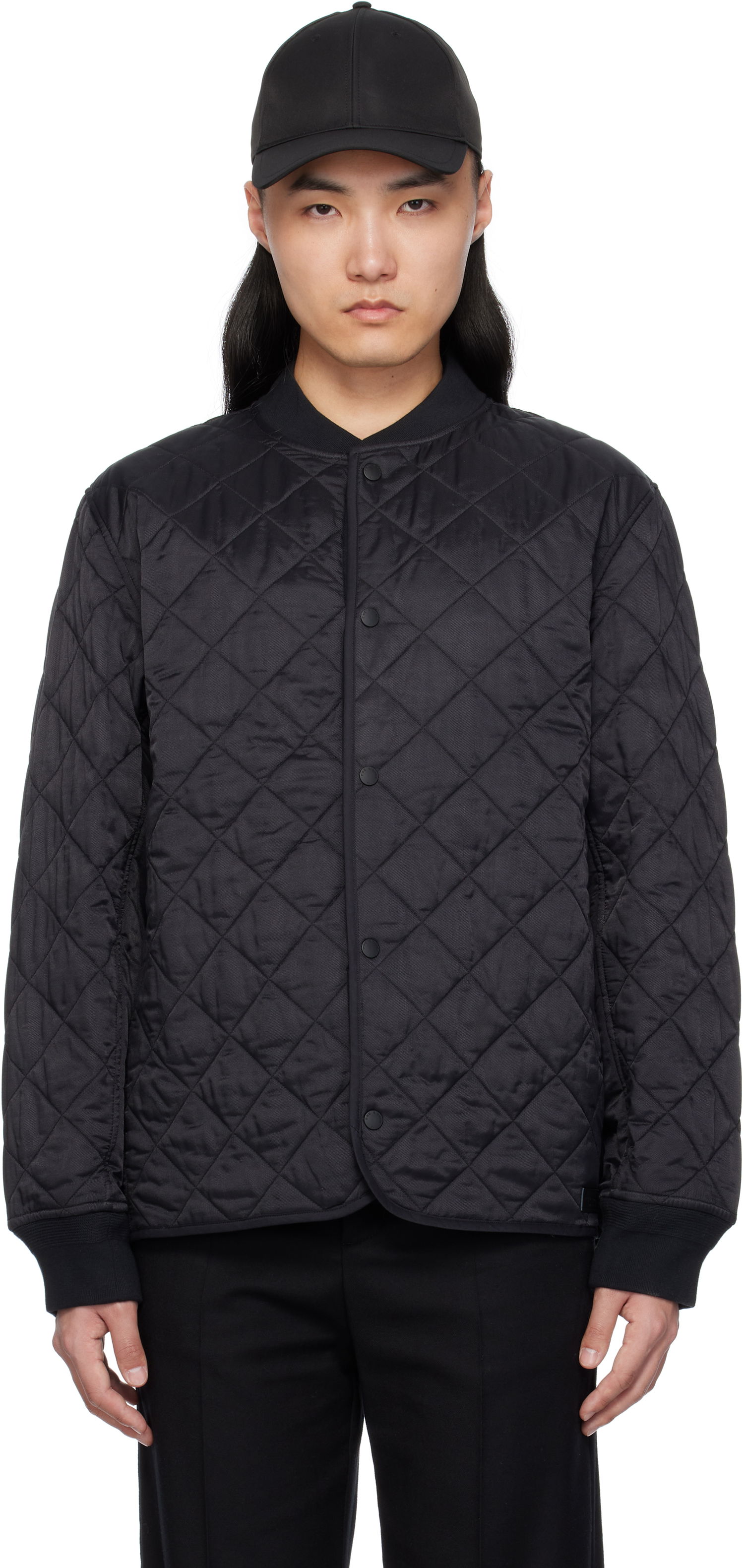 Пухо яке rag & bone Rag & Bone Focus Quilted Liner Jacket Черно | MBW25S2028BNML, 0