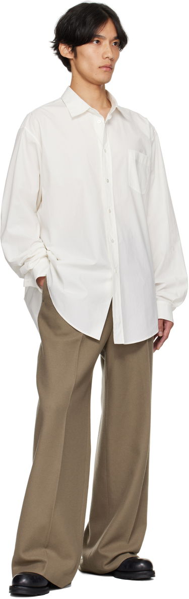 Риза The Row The Row Thane Shirt Бяло | 1131-W4075, 2