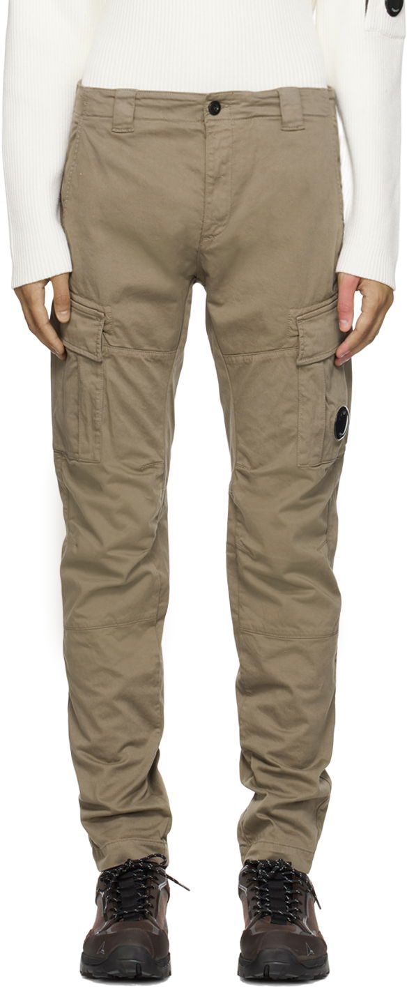 Карго панталони C.P. Company Lens Ergonomic Cargo Pants Бежово | 17CMPA186A-005529G, 0
