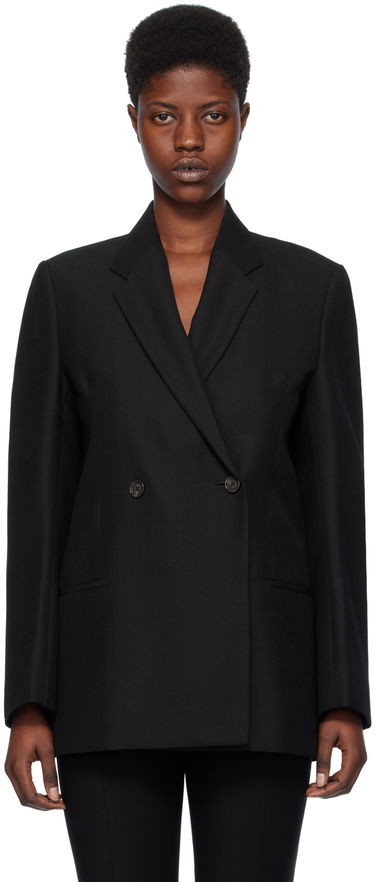 Яке TOTEME TOTEME Double-Breasted Blazer Черно | 233-3002-246, 0