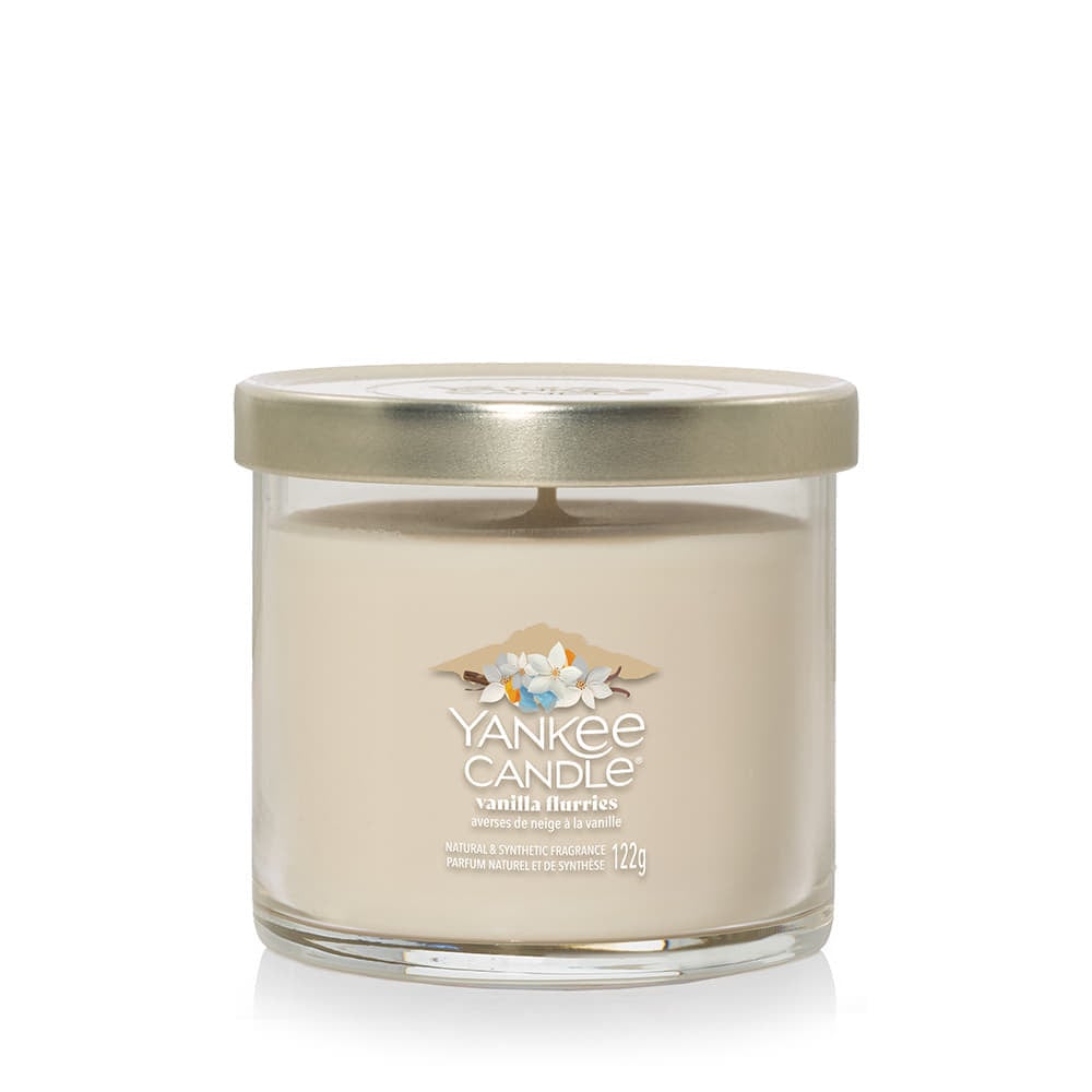 Свещи Yankee Candle Signature Tumbler Small Vanilla Flurries Universal Natural & Synthetic Fragrance 122g Бежово | 43513, 1