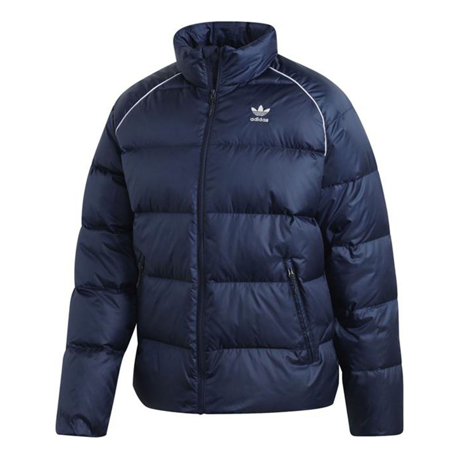 Пухо яке adidas Originals Adicolor Padded Puffer Jacket Тъмно синьо | ED5838, 0