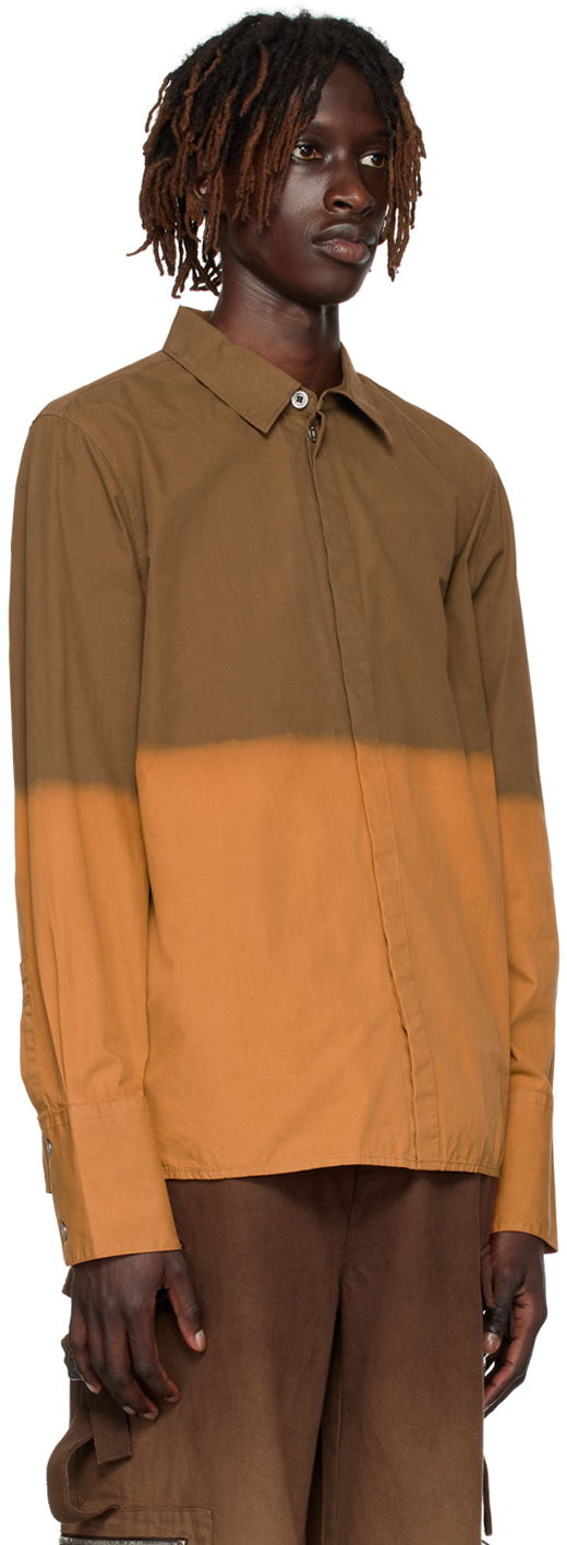 Риза Dion Lee Sunfade Long Sleeve Shirt Оранжево
 | C5030R23, 1