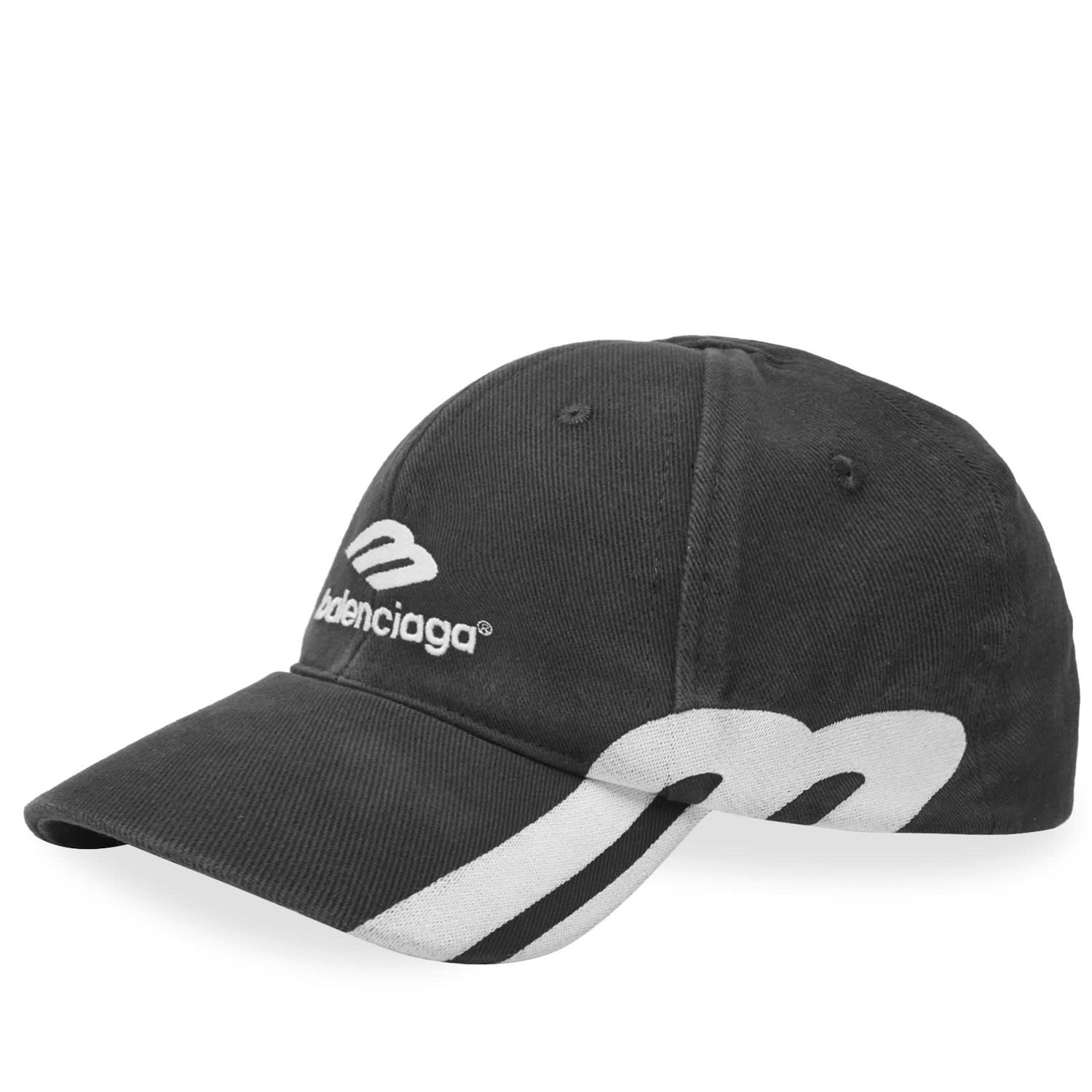Шапка с козирка Balenciaga 3B Logo Cap Черно | 766860-410B2-1702, 0