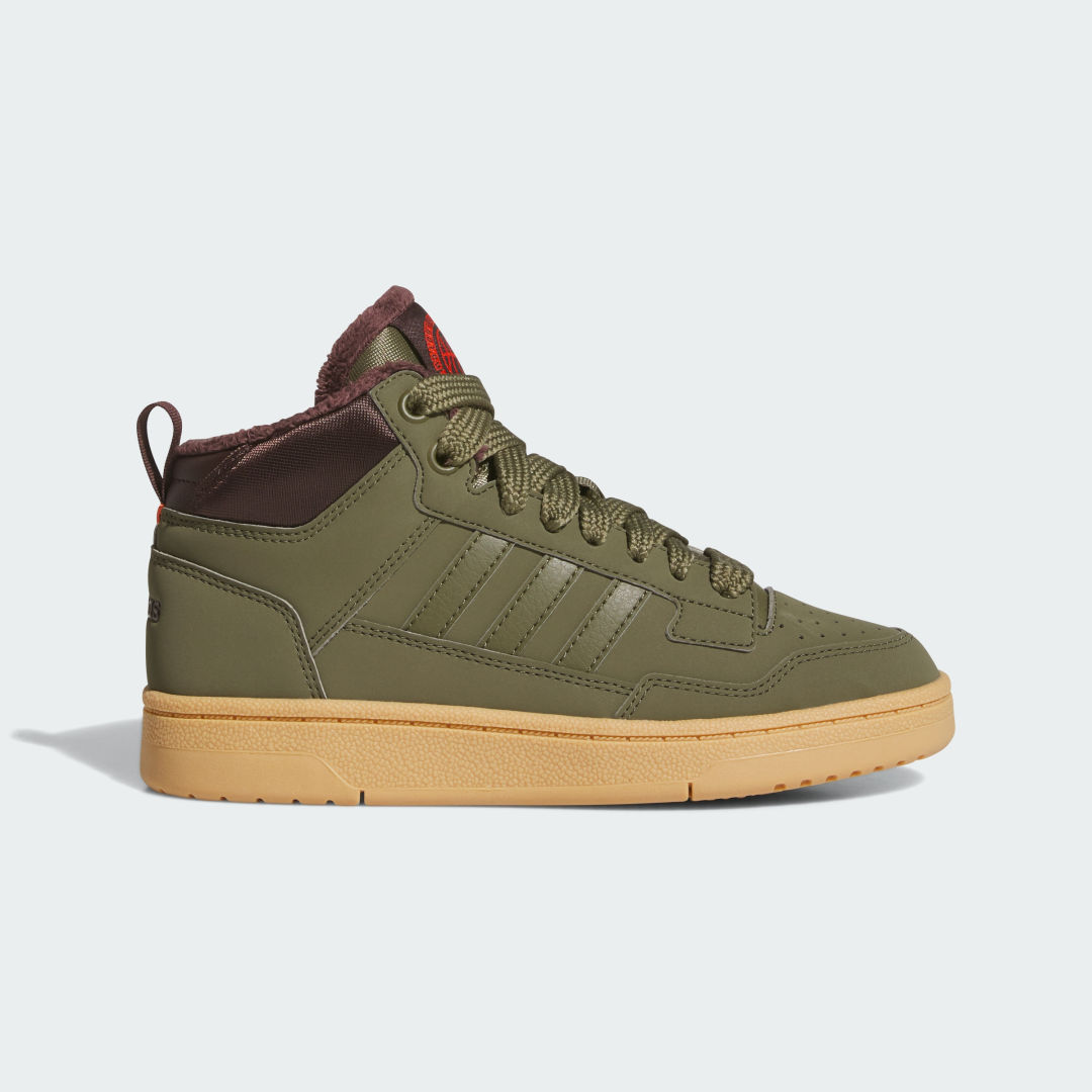 Кецове и обувки adidas Performance Rapid Court Mid Winterized Зелено | JR2813, 0