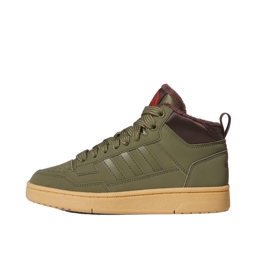 Кецове и обувки adidas Performance Rapid Court Mid Winterized Зелено | JR2813