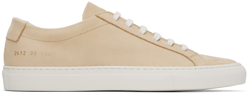 Кецове и обувки Common Projects Common Projects Achilles Contrast Бежово | ARTICLE 2412, 0