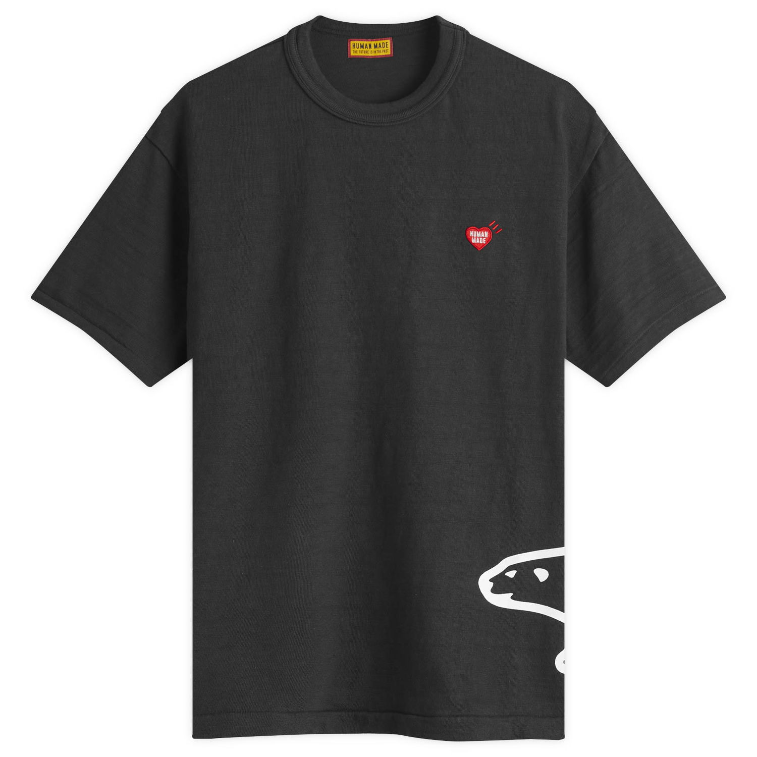 Тениска Human Made Side Polar Bear Graphic Tee, Size Large Черно | HM29TE004-BLK, 0