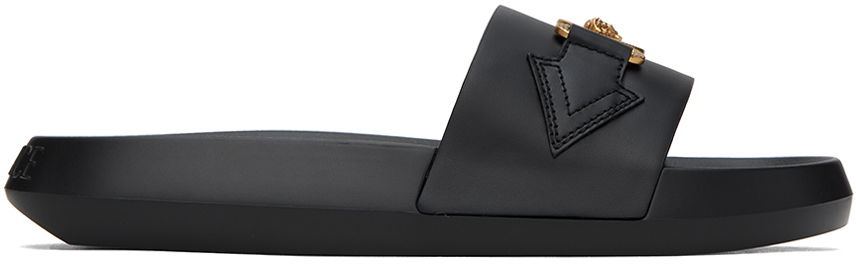 Кецове и обувки Versace Medusa Biggie Slides "Black" Черно | 1010628_DV46G, 0