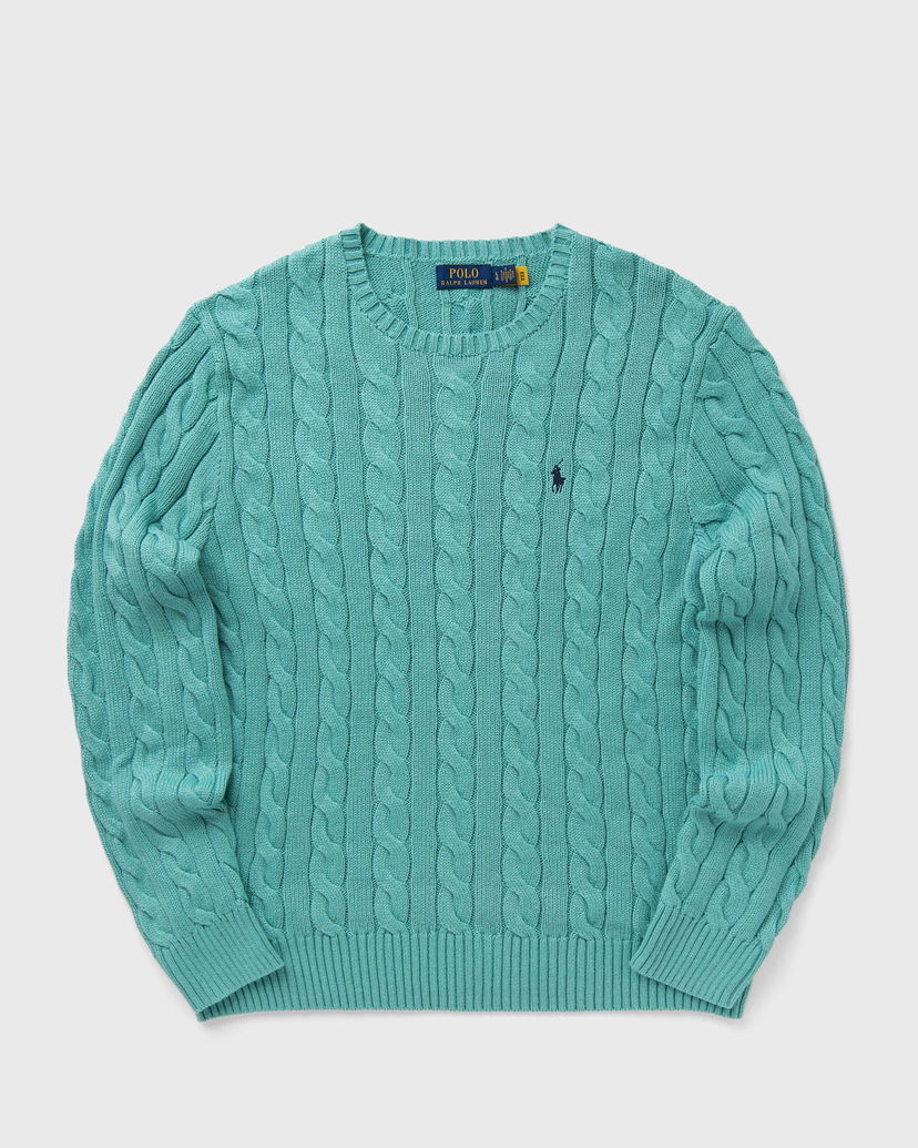 Пуловер Polo by Ralph Lauren Cable Knit Pullover Зелено | 710775885511