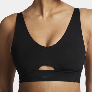 Сутиен Nike Indy Plunge Cutout Medium-Support Padded Sports Bra Черно | DV9837-010, 1