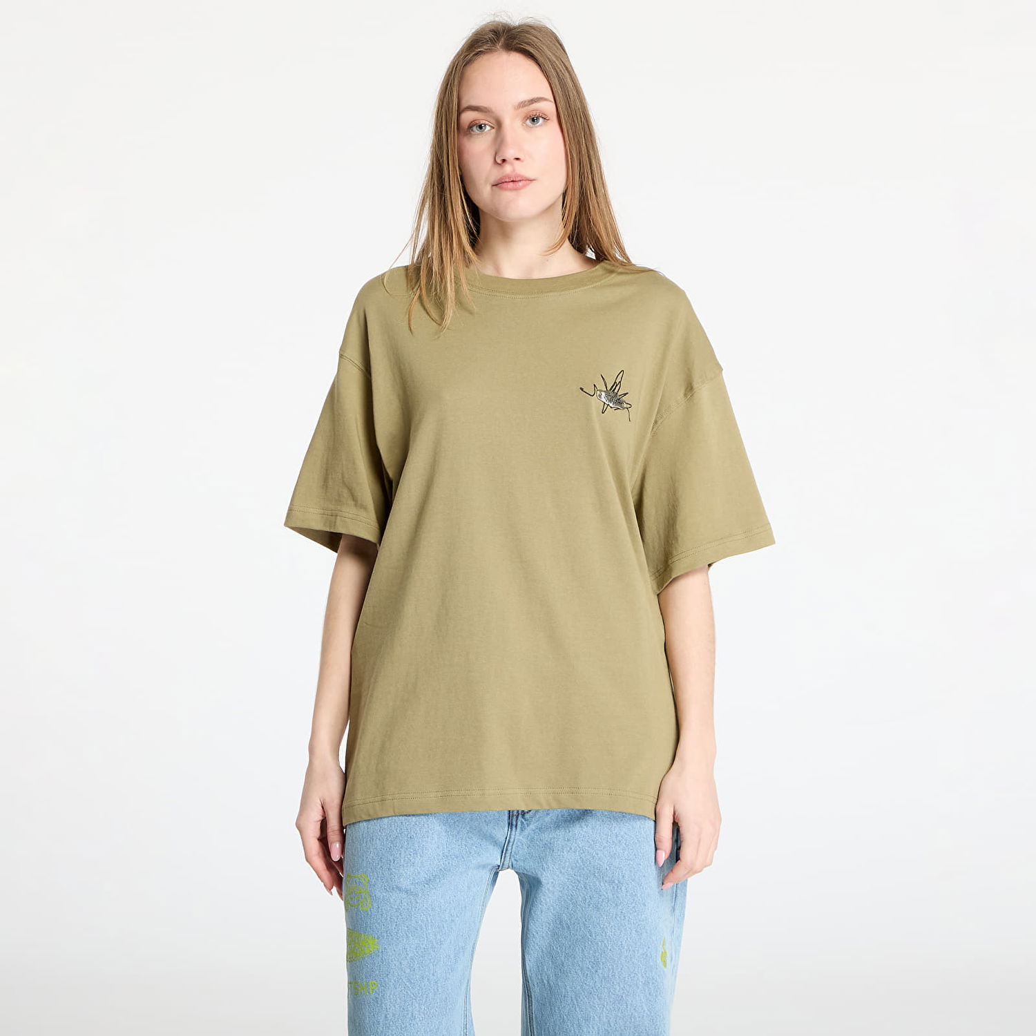 Тениска Footshop FTSHP Graphic Print T-Shirt Зелено | FTSHP_446, 1