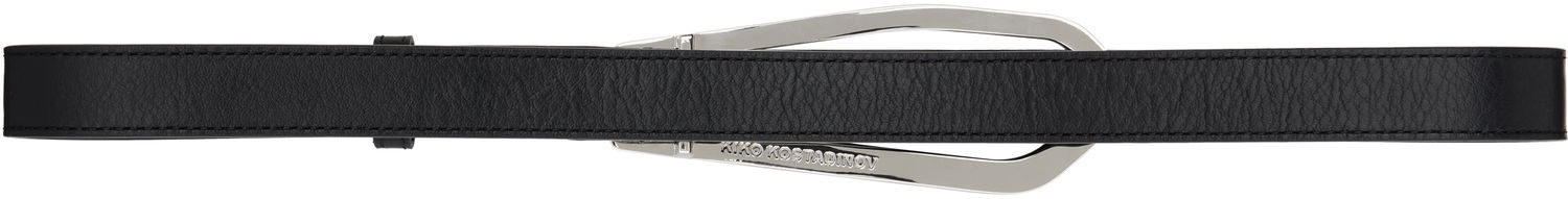 Колани KIKO KOSTADINOV Kiko Kostadinov Margutta Leather Belt Черно | KKAW25ACC07-125, 1